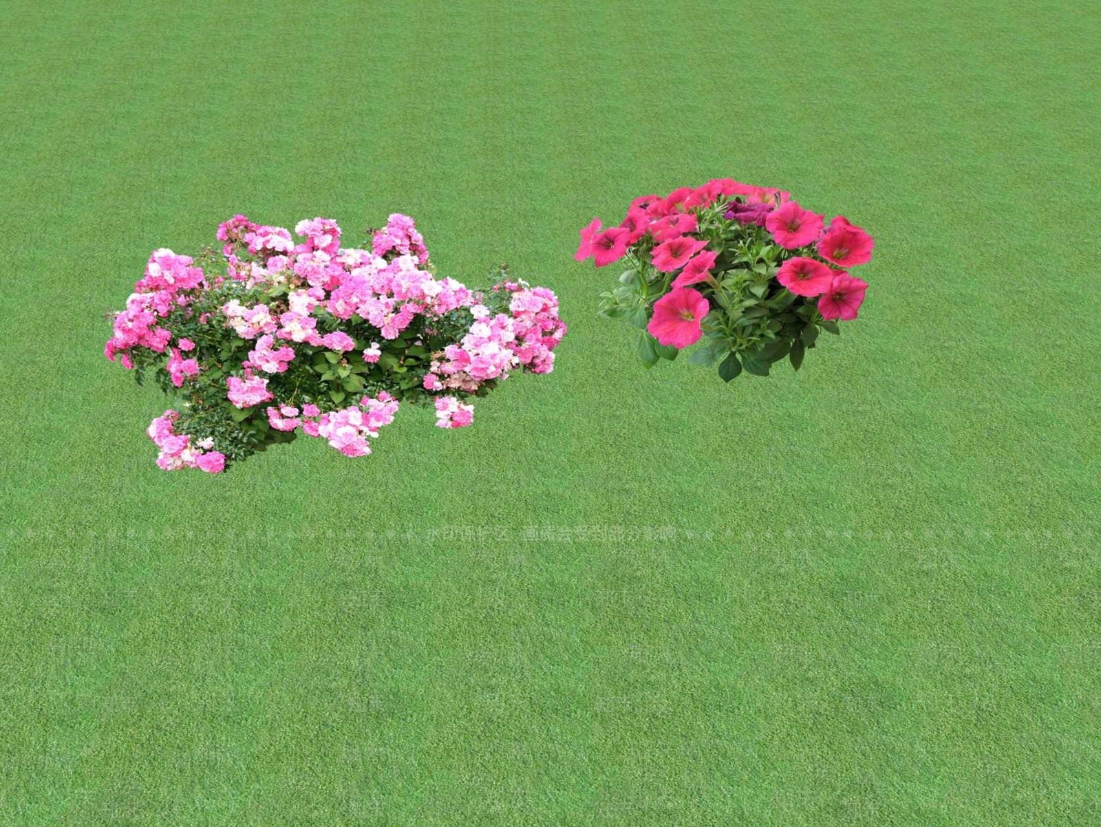 花草SU模型下载【ID:1201445381】