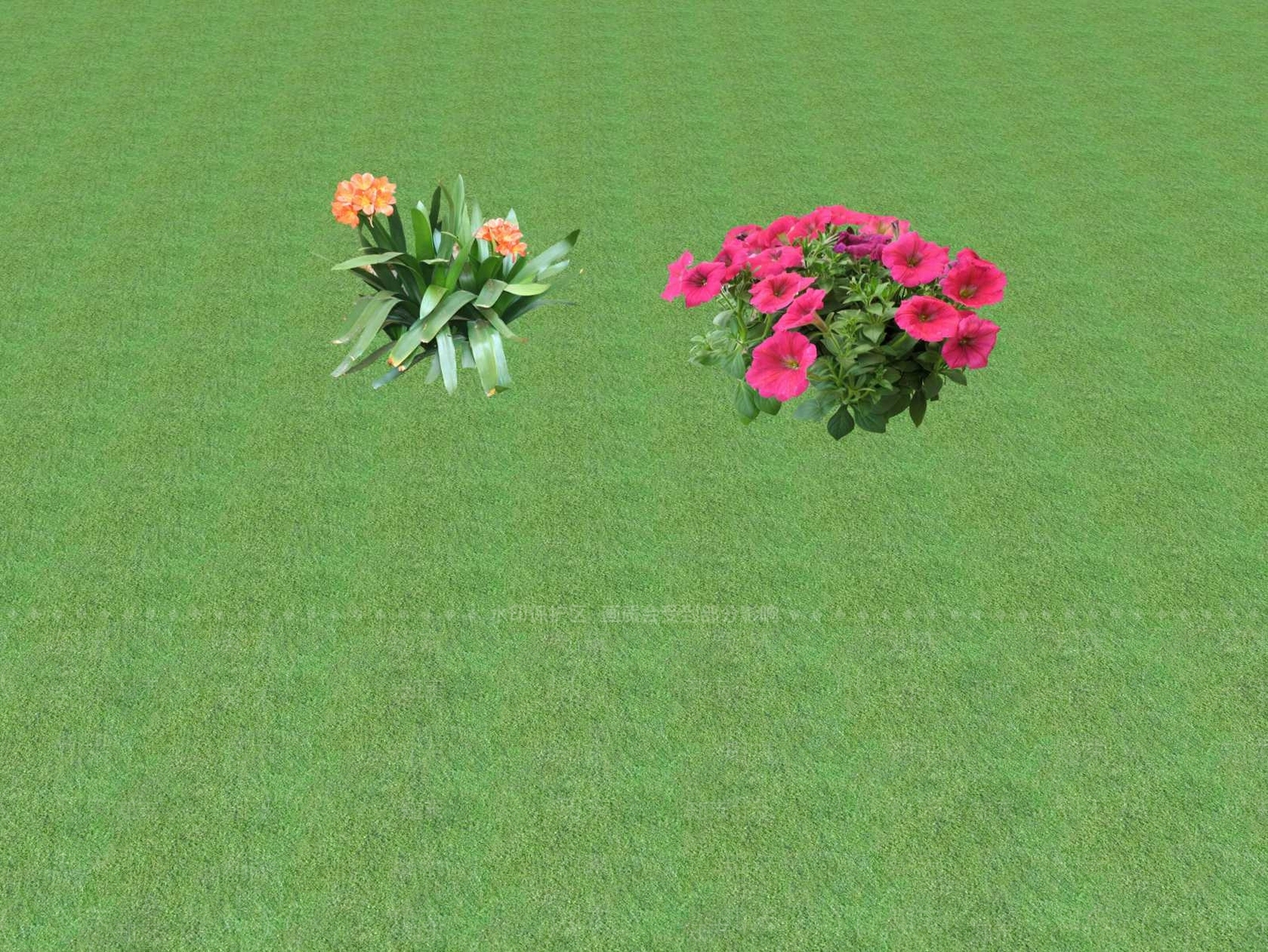 花草SU模型下载【ID:1201445353】