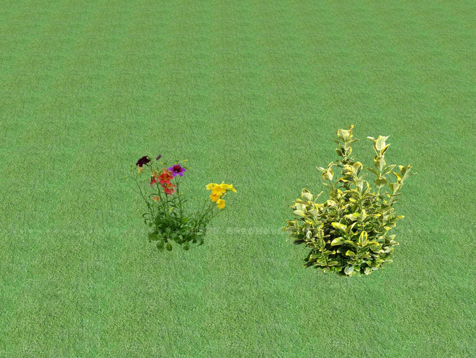 2D花草SU模型下载【ID:1201445644】