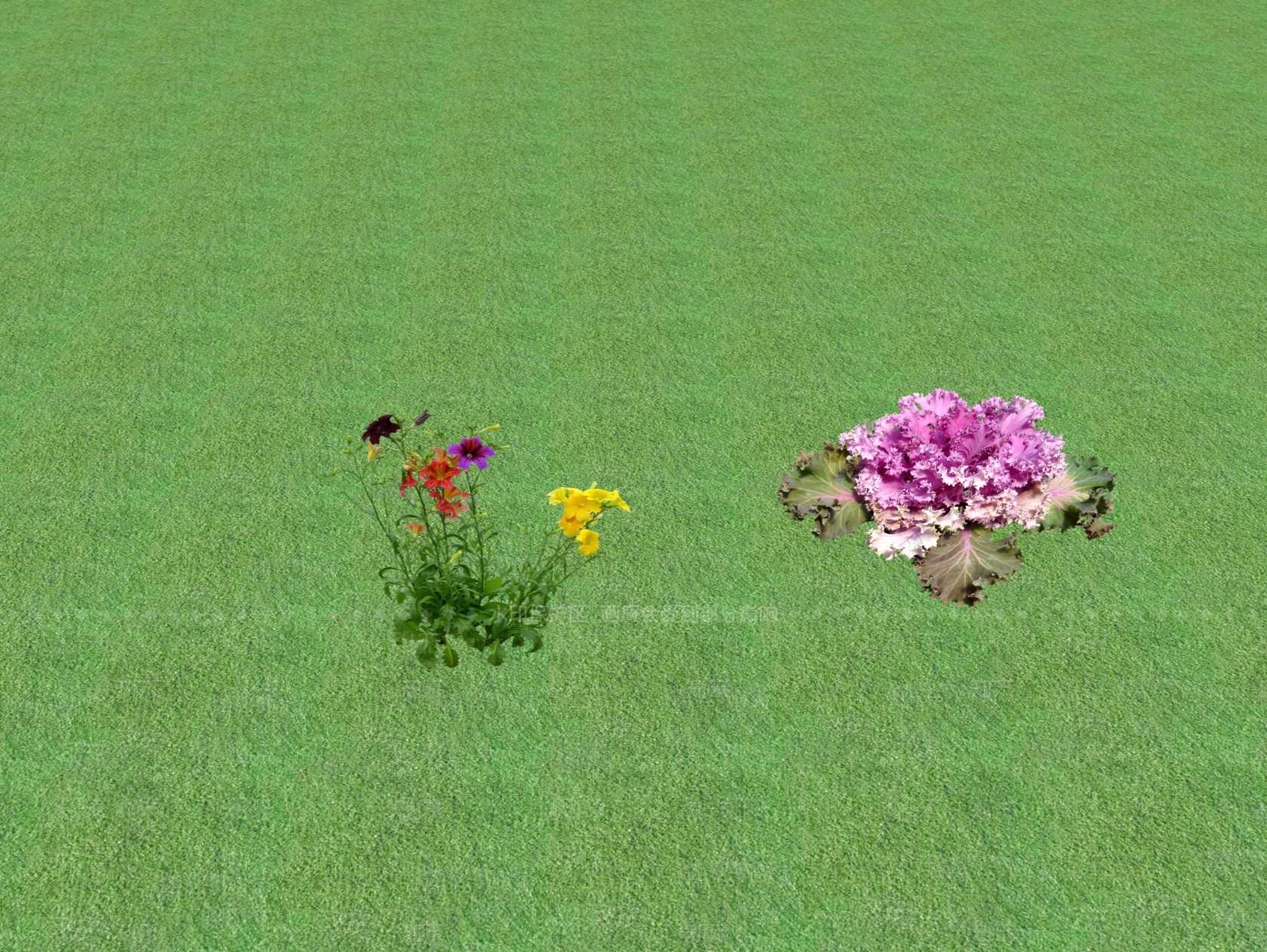 2D花草SU模型下载【ID:1201445678】