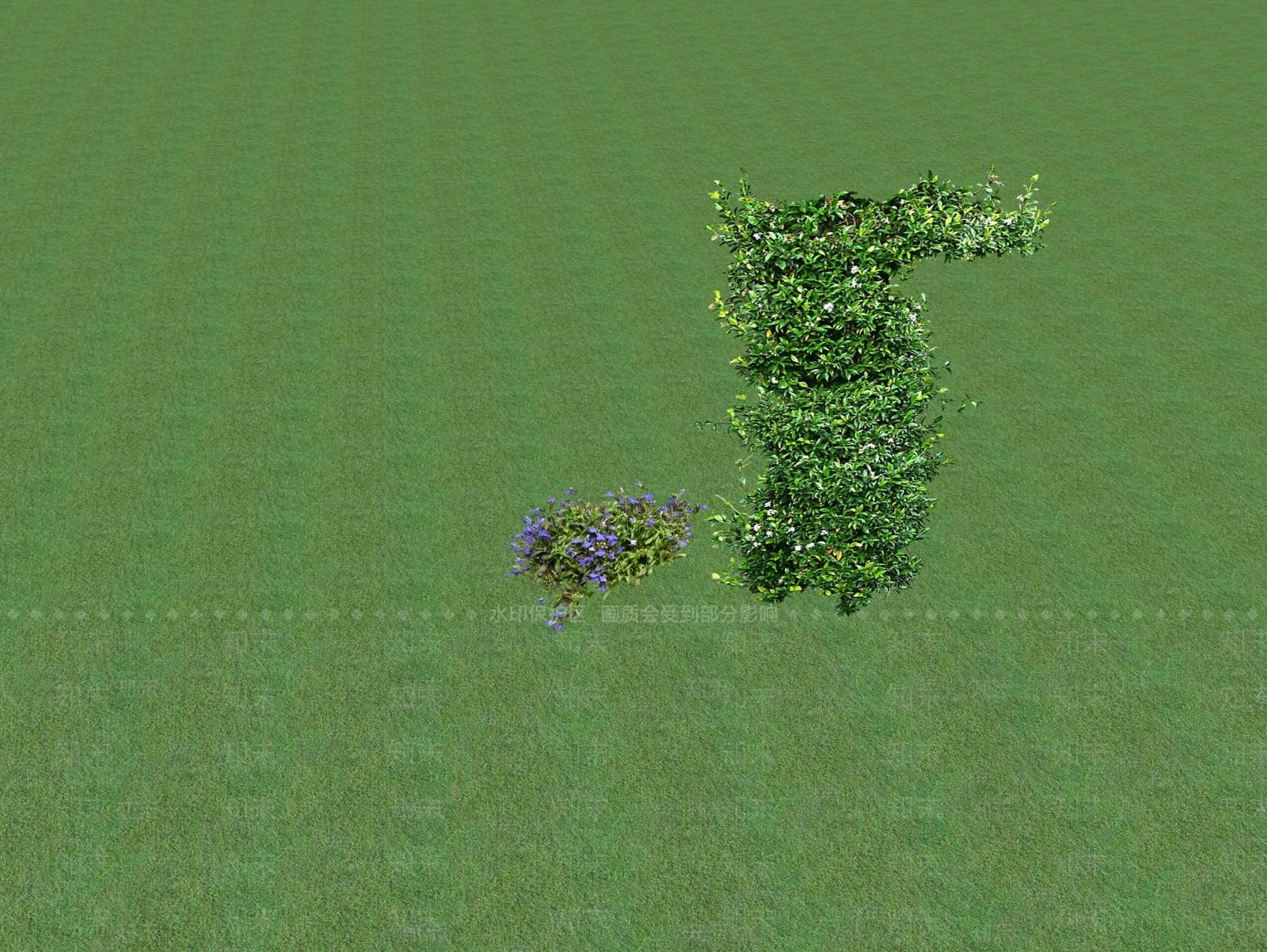 2D花草SU模型下载【ID:1201446239】