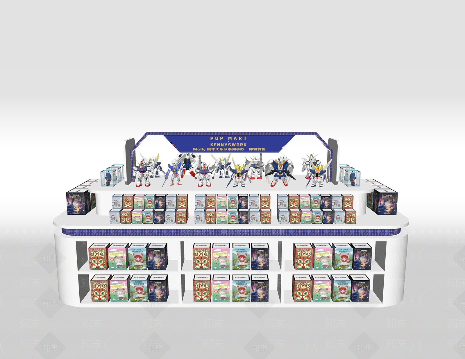 展示台SU模型下载【ID:1201453252】