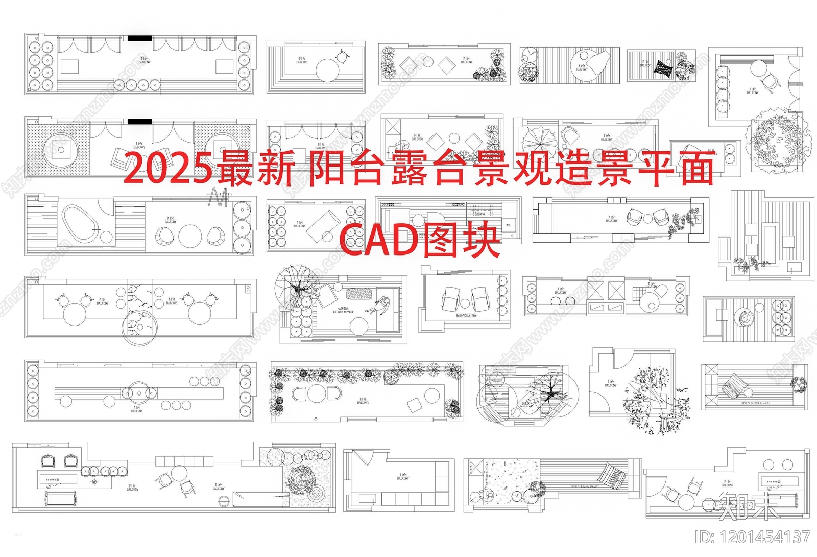 现代阳台施工图下载【ID:1201454137】