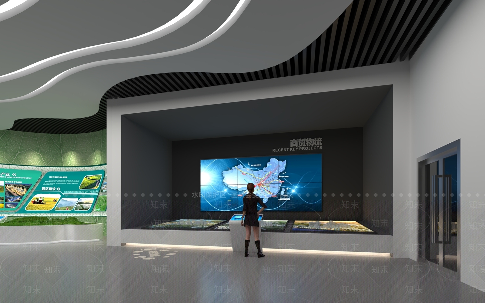 现代其他展厅3D模型下载【ID:1201464204】