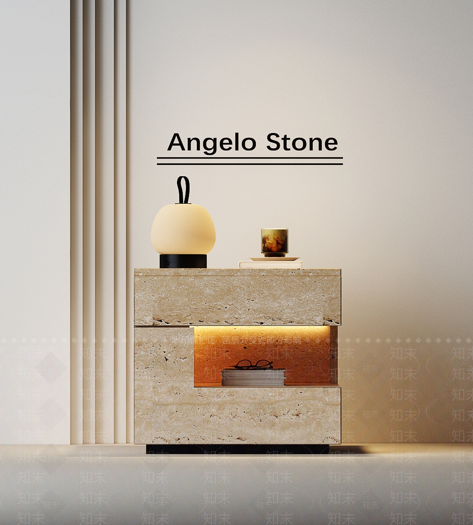 现代意式床头柜SU模型下载【ID:1201464447】