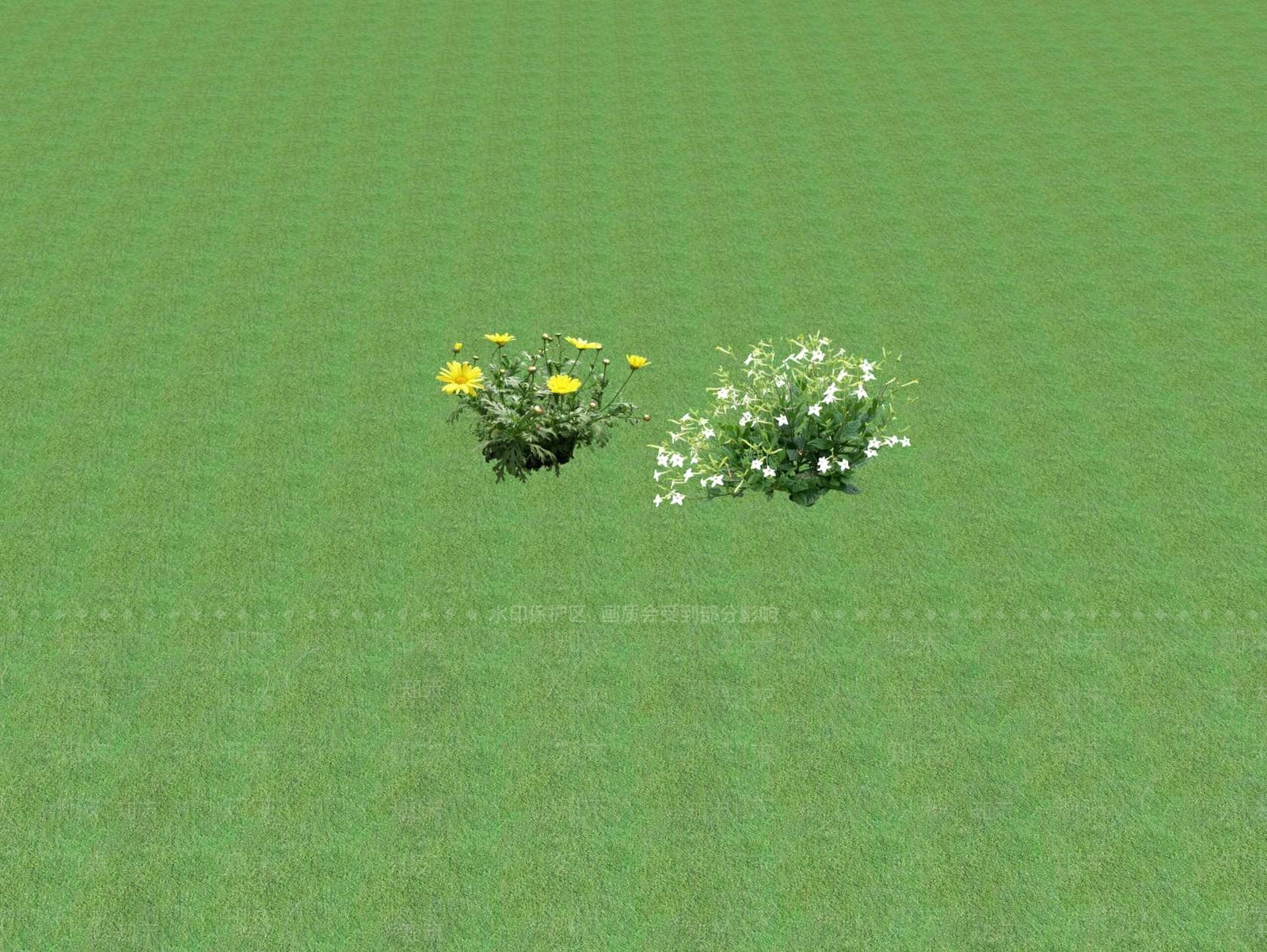 花草SU模型下载【ID:1201466988】