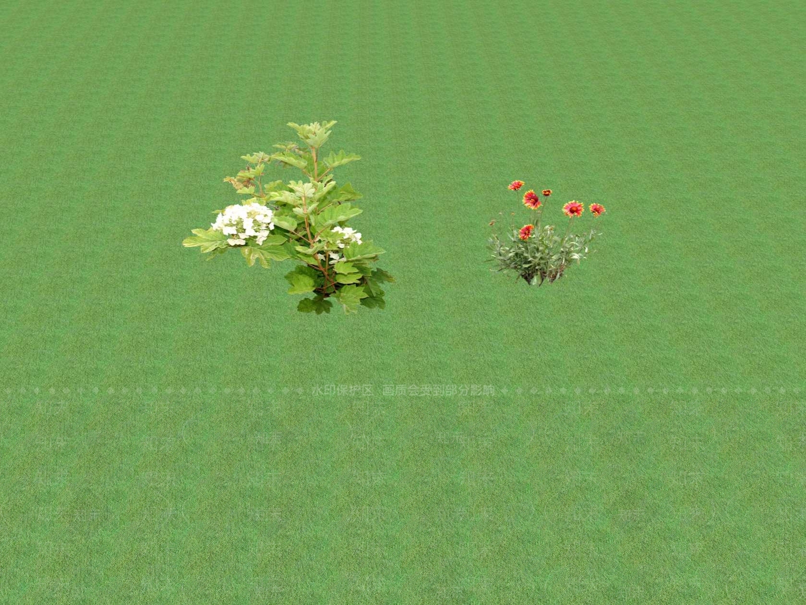 花草SU模型下载【ID:1201467137】