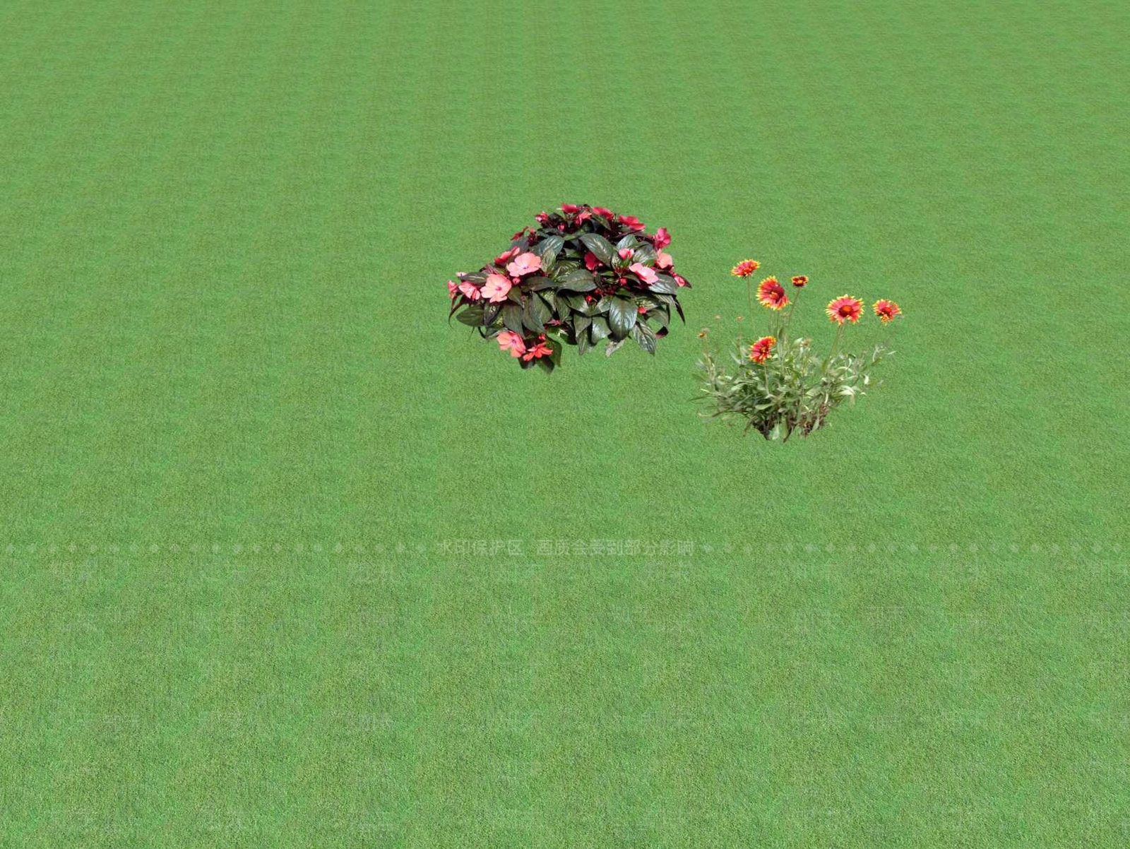 花草SU模型下载【ID:1201467149】