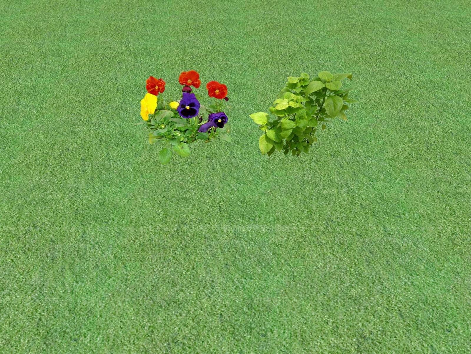 花草SU模型下载【ID:1201467610】