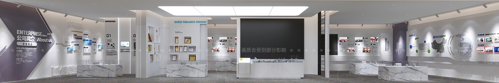 现代简约其他办公空间3D模型下载【ID:1201467835】