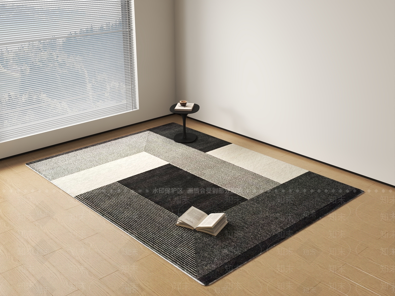 现代意式地毯3D模型下载【ID:1201469048】