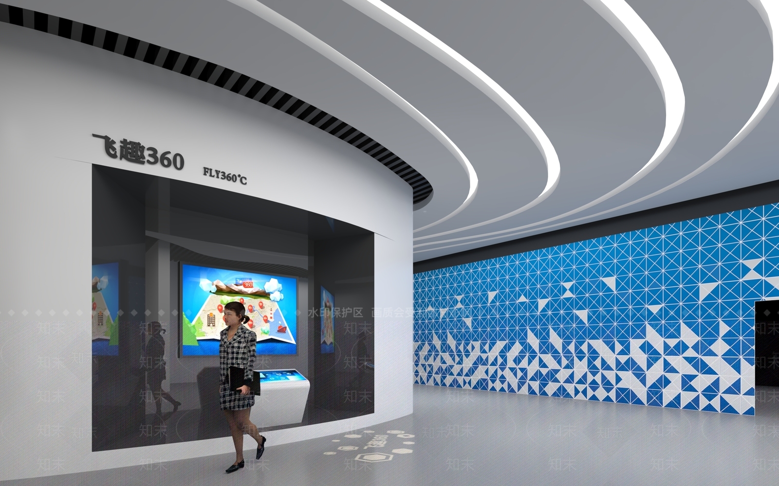 现代其他展厅3D模型下载【ID:1201469448】