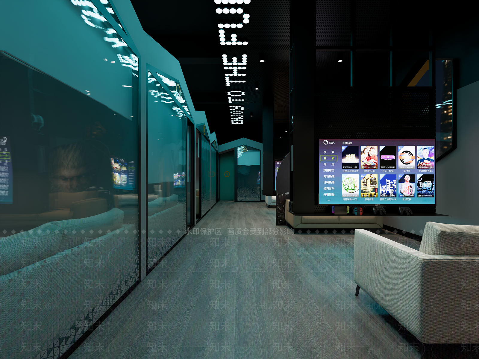 工业其他休闲娱乐空间SU模型下载【ID:1201469686】