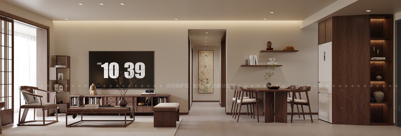 中古衣帽间3D模型下载【ID:1215196435】