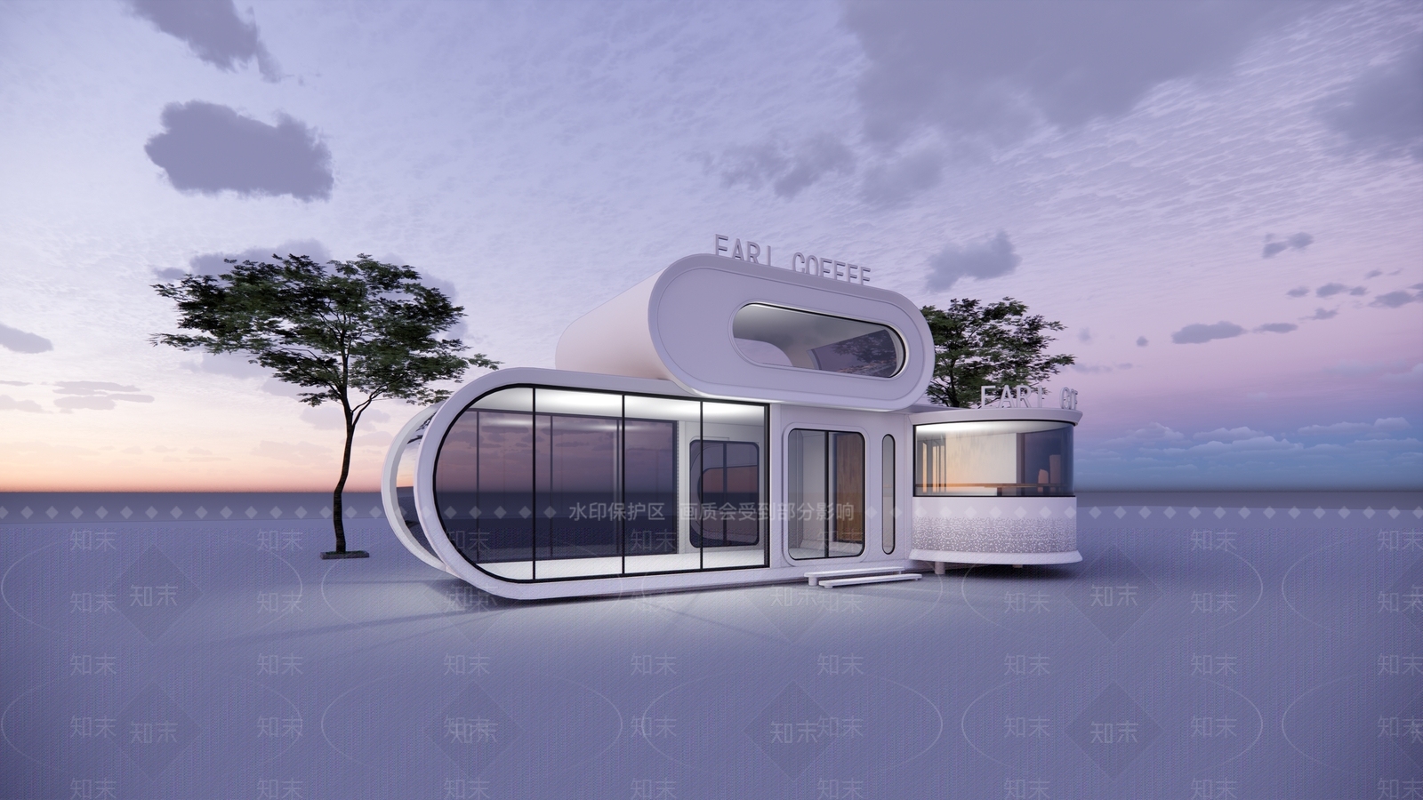 现代小公建SU模型下载【ID:1201476981】