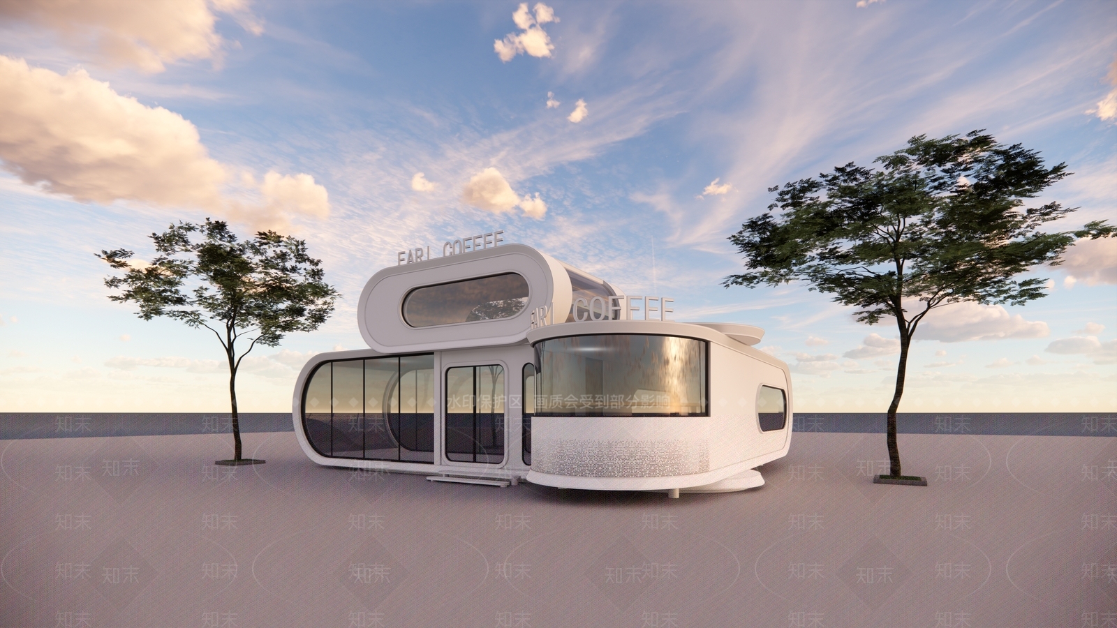 现代小公建SU模型下载【ID:1201476981】