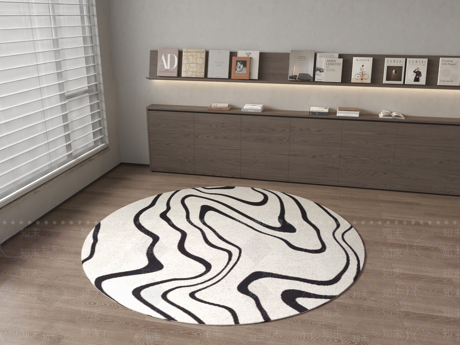 现代地毯3D模型下载【ID:1201478750】