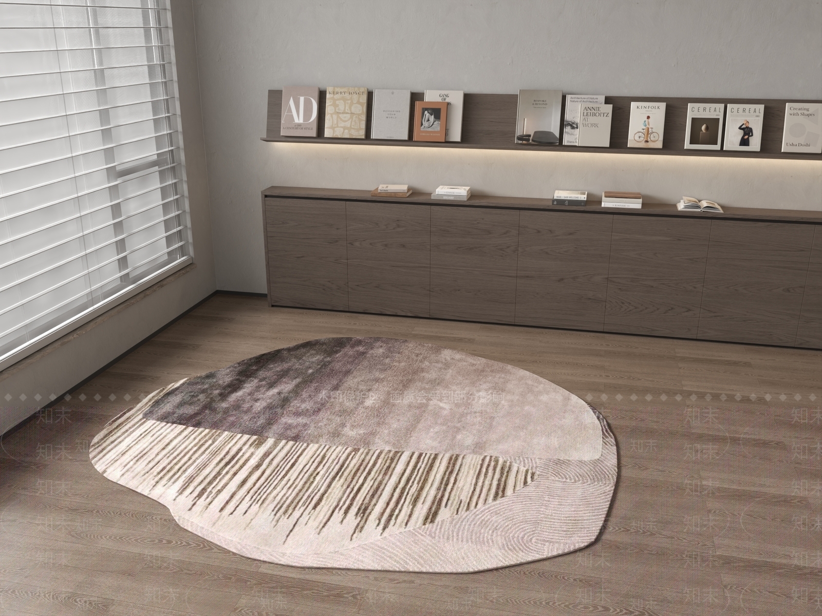 现代地毯3D模型下载【ID:1201478795】