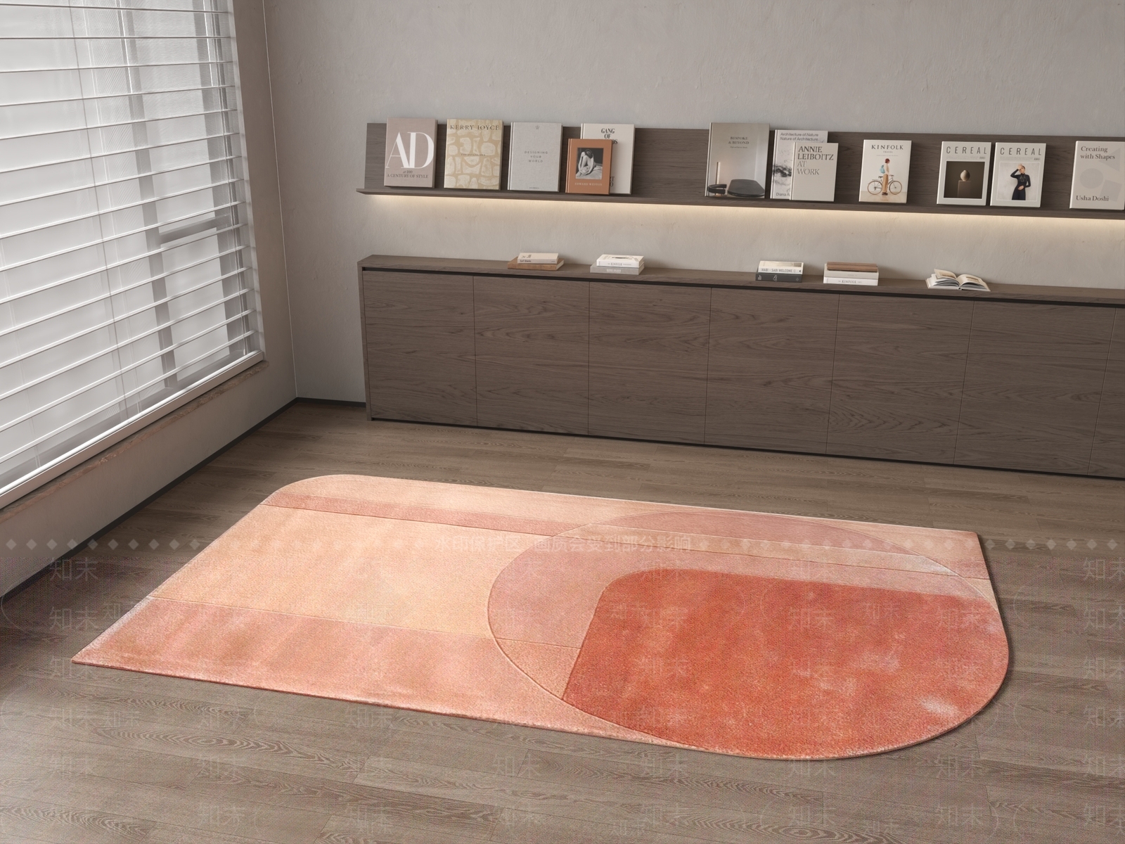 现代地毯3D模型下载【ID:1201478926】