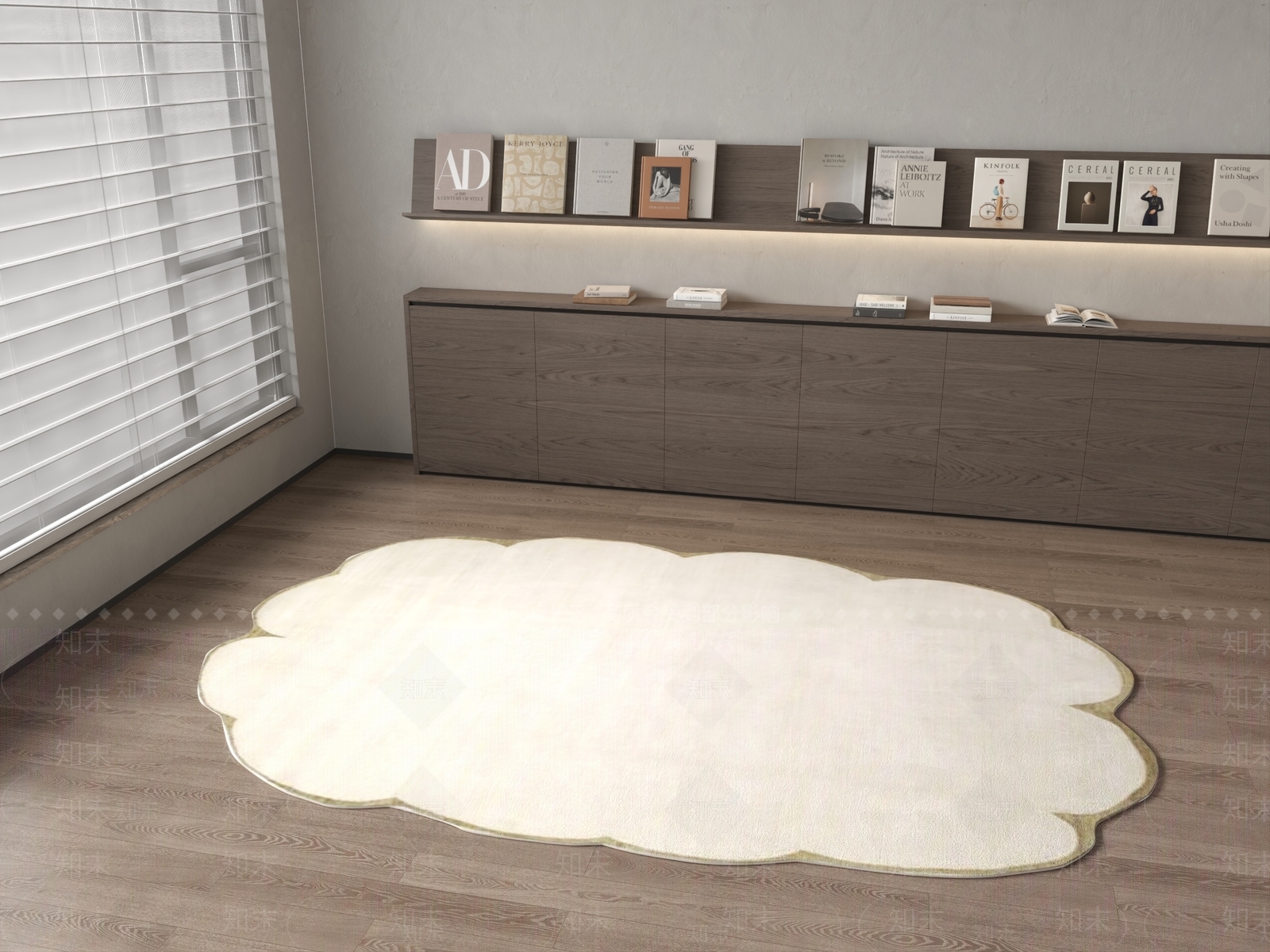 现代地毯3D模型下载【ID:1201479022】