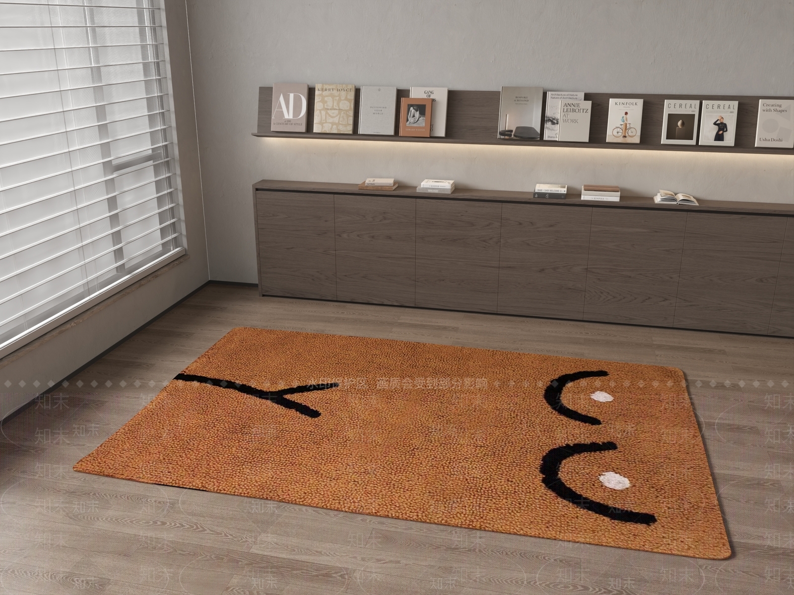 现代地毯3D模型下载【ID:1201479139】