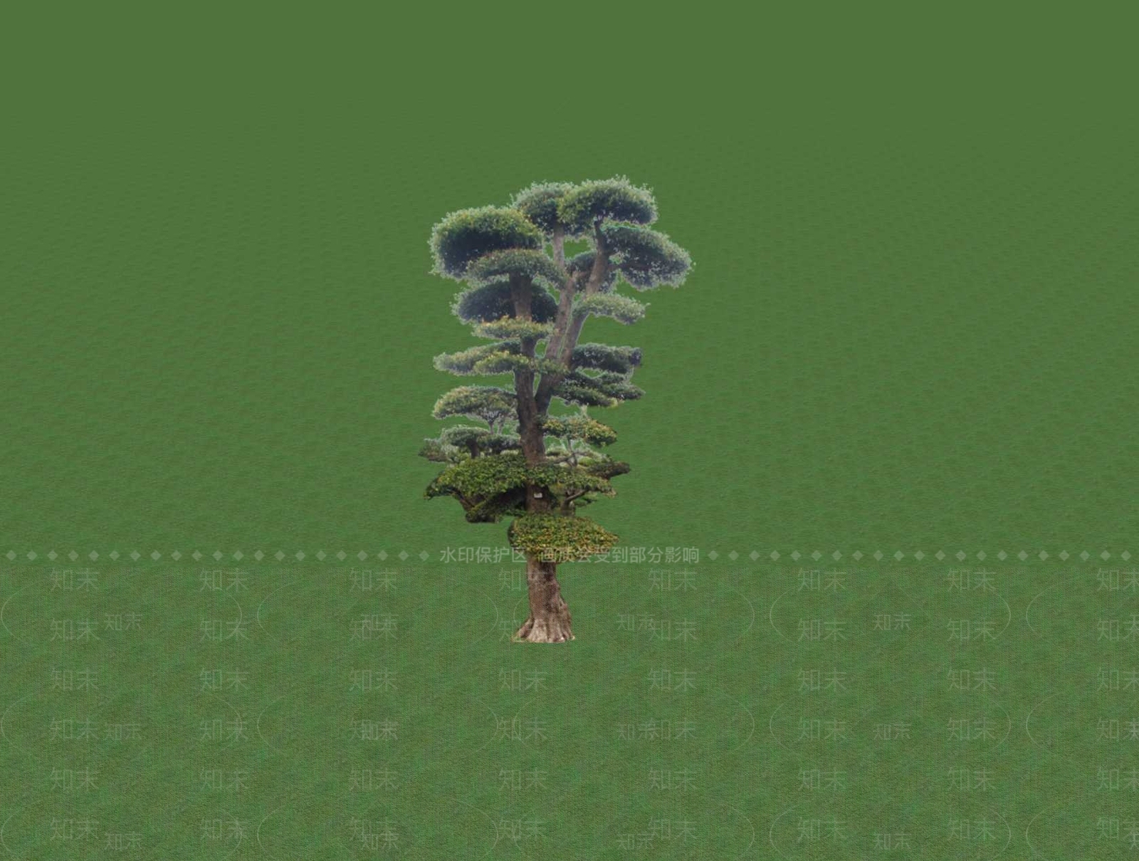 2D乔木SU模型下载【ID:1201479974】