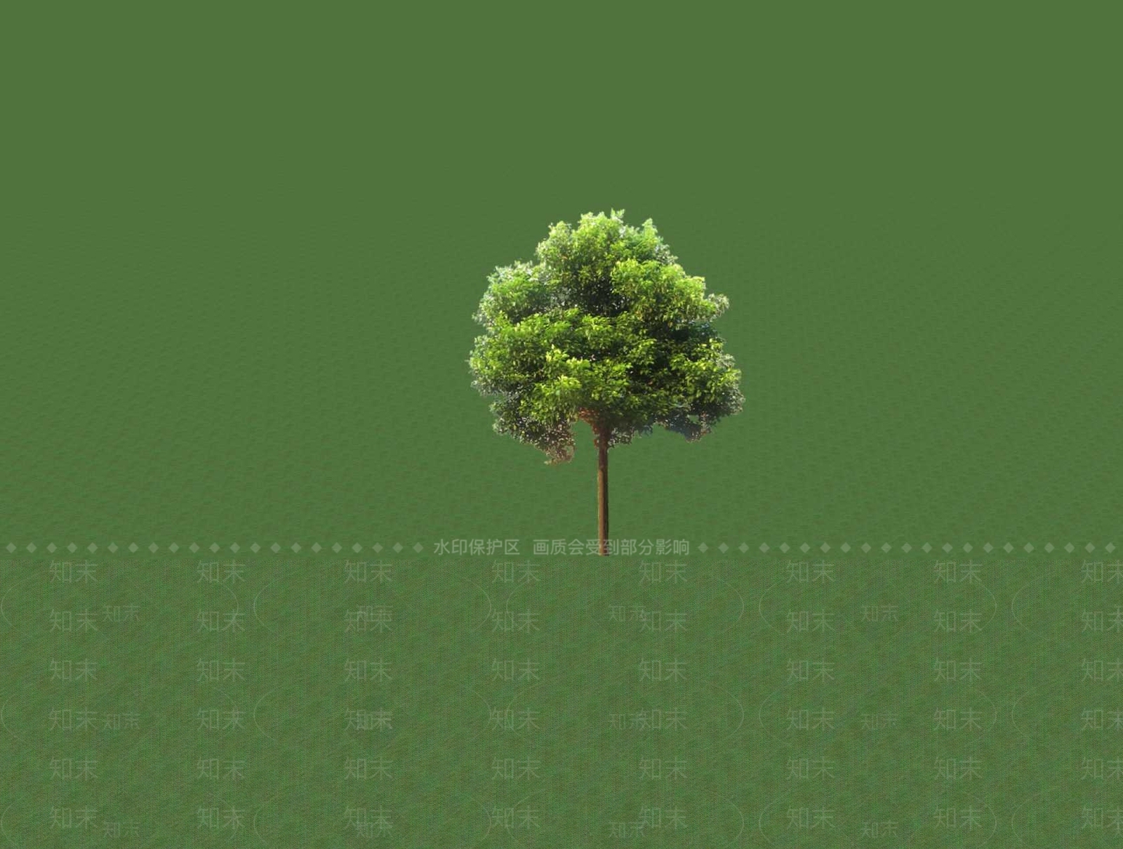 2D乔木SU模型下载【ID:1201480060】