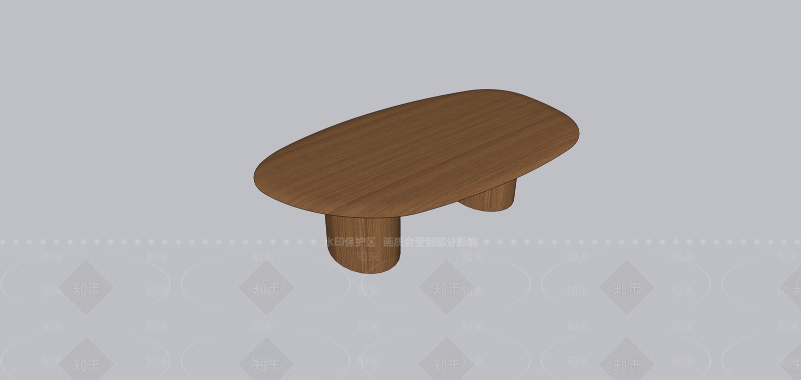 现代简约餐桌SU模型下载【ID:1201483271】