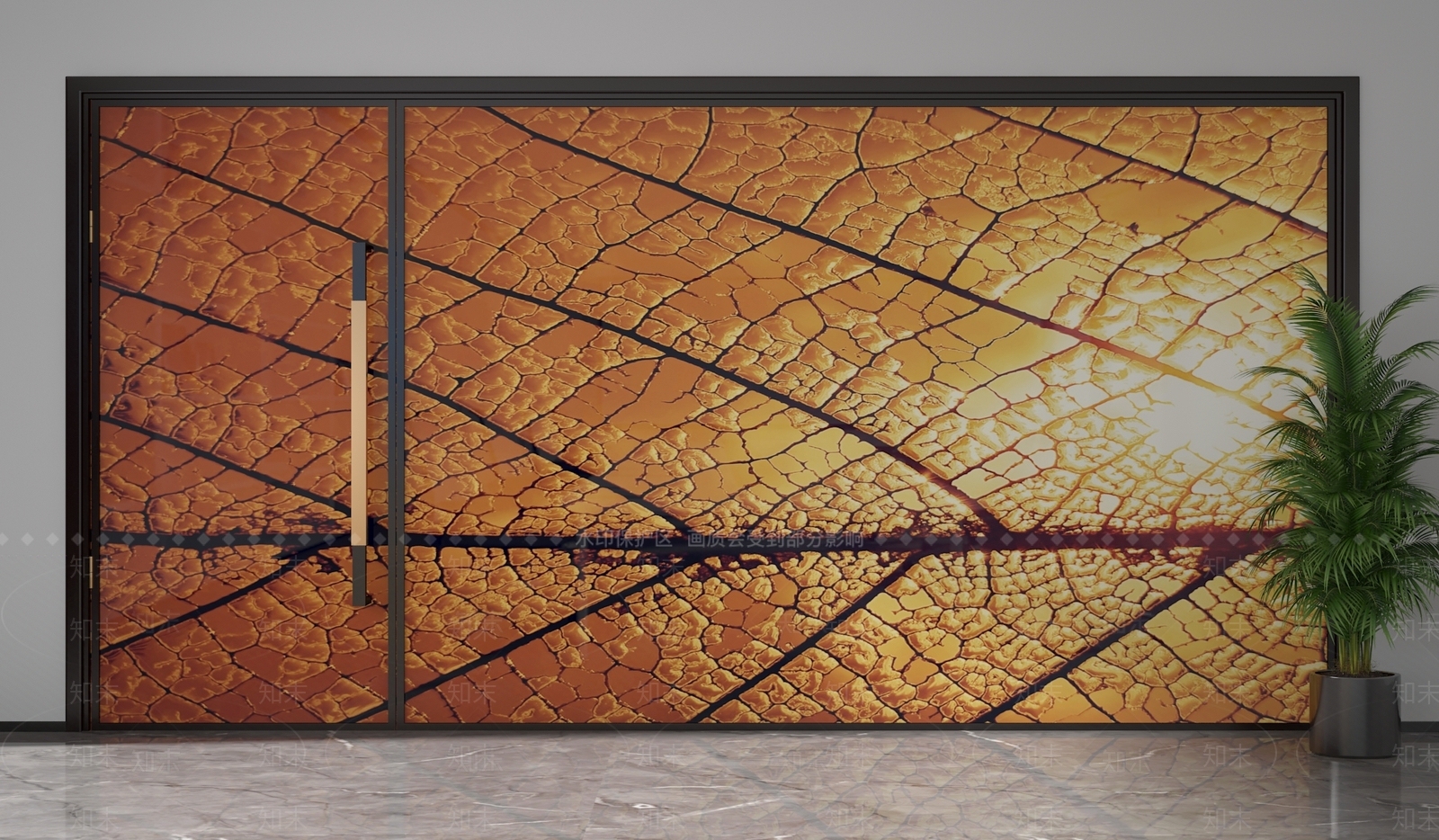 现代隔断3D模型下载【ID:1201484582】