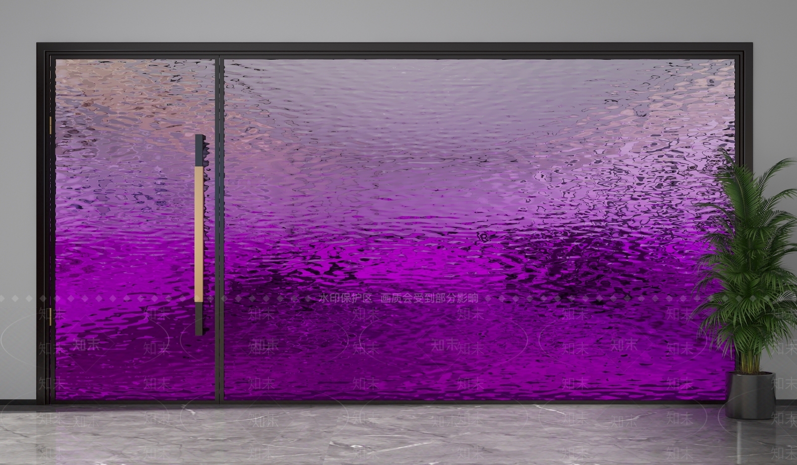 现代隔断3D模型下载【ID:1201485481】