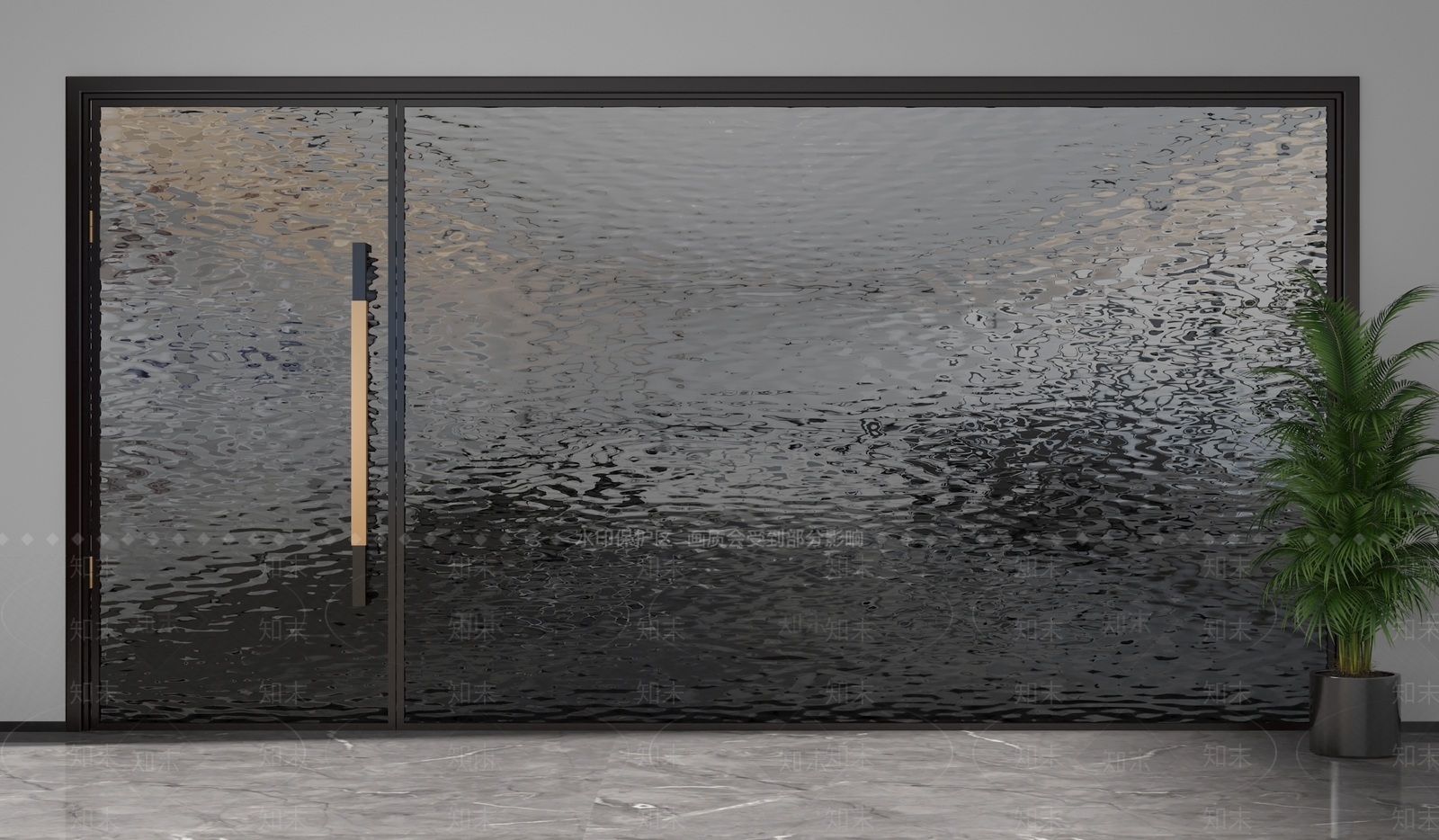 现代隔断3D模型下载【ID:1201485403】