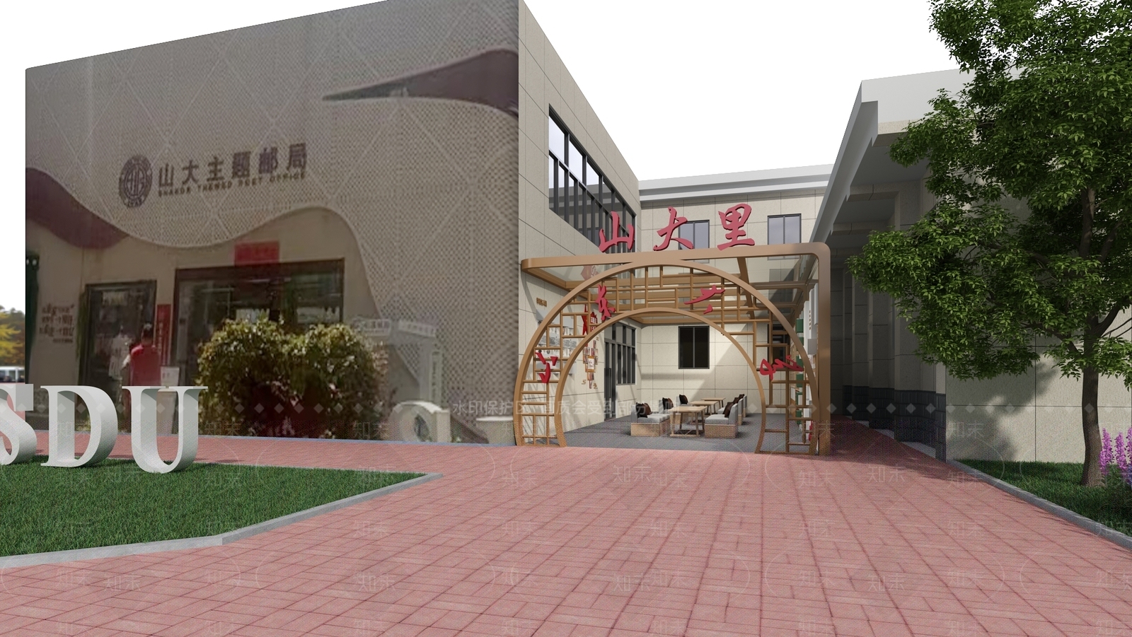 现代其他公共空间3D模型下载【ID:1201490815】