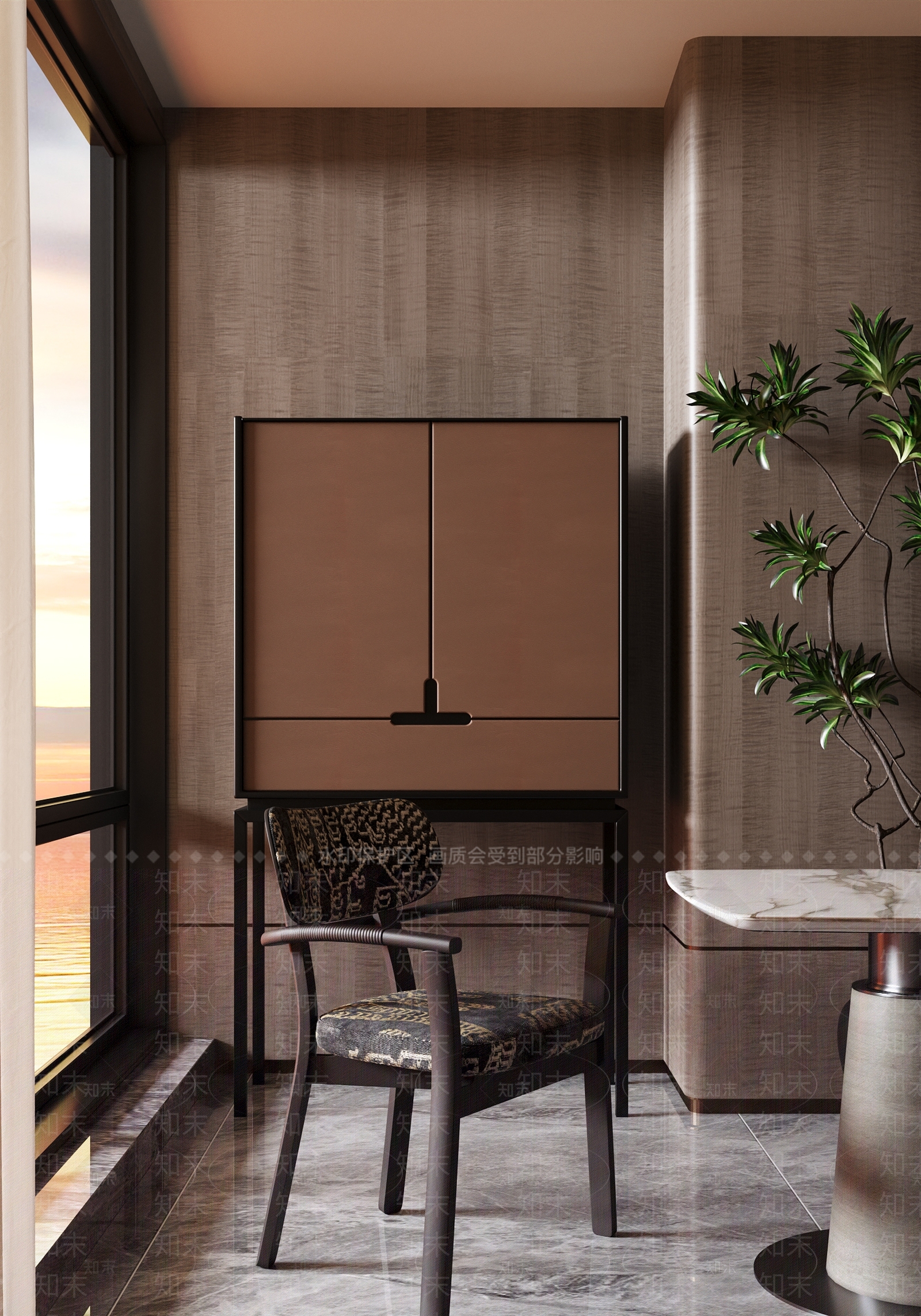 现代复古其他柜子3D模型下载【ID:1201491316】