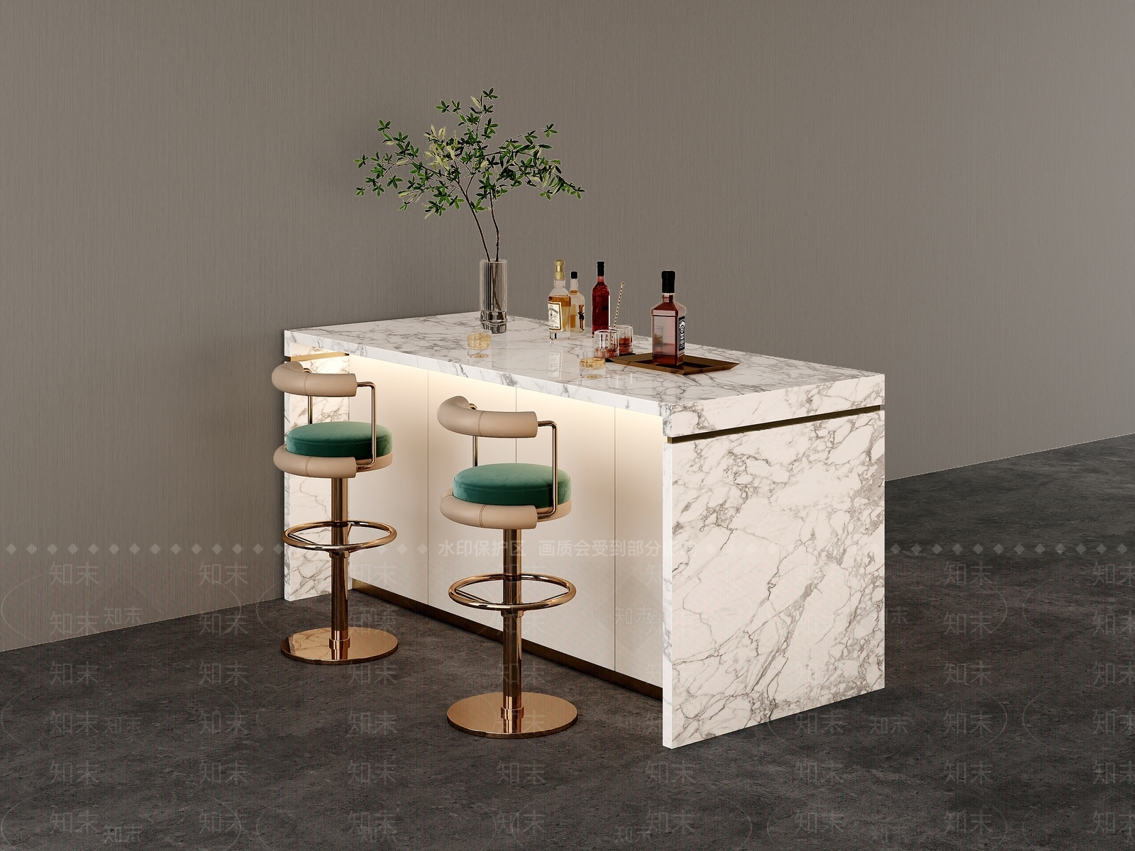 现代轻奢其他家具3D模型下载【ID:1201492222】