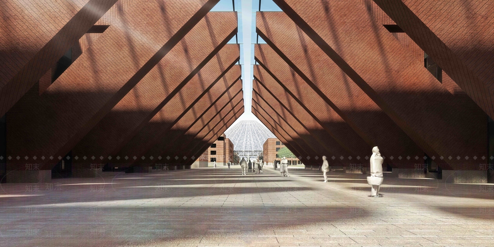 现代大学教学楼SU模型下载【ID:1201494162】