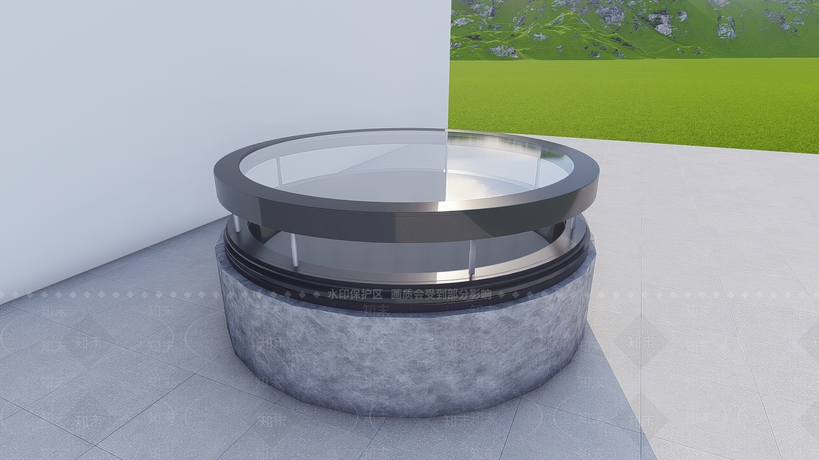 现代天窗SU模型下载【ID:1201495777】