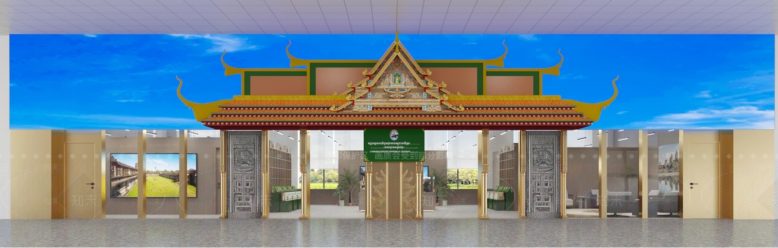 现代其他商业空间3D模型下载【ID:1201501463】