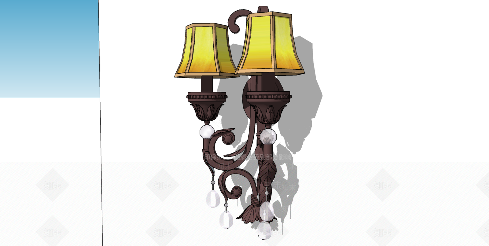 法式观光电梯SU模型下载【ID:1201501245】