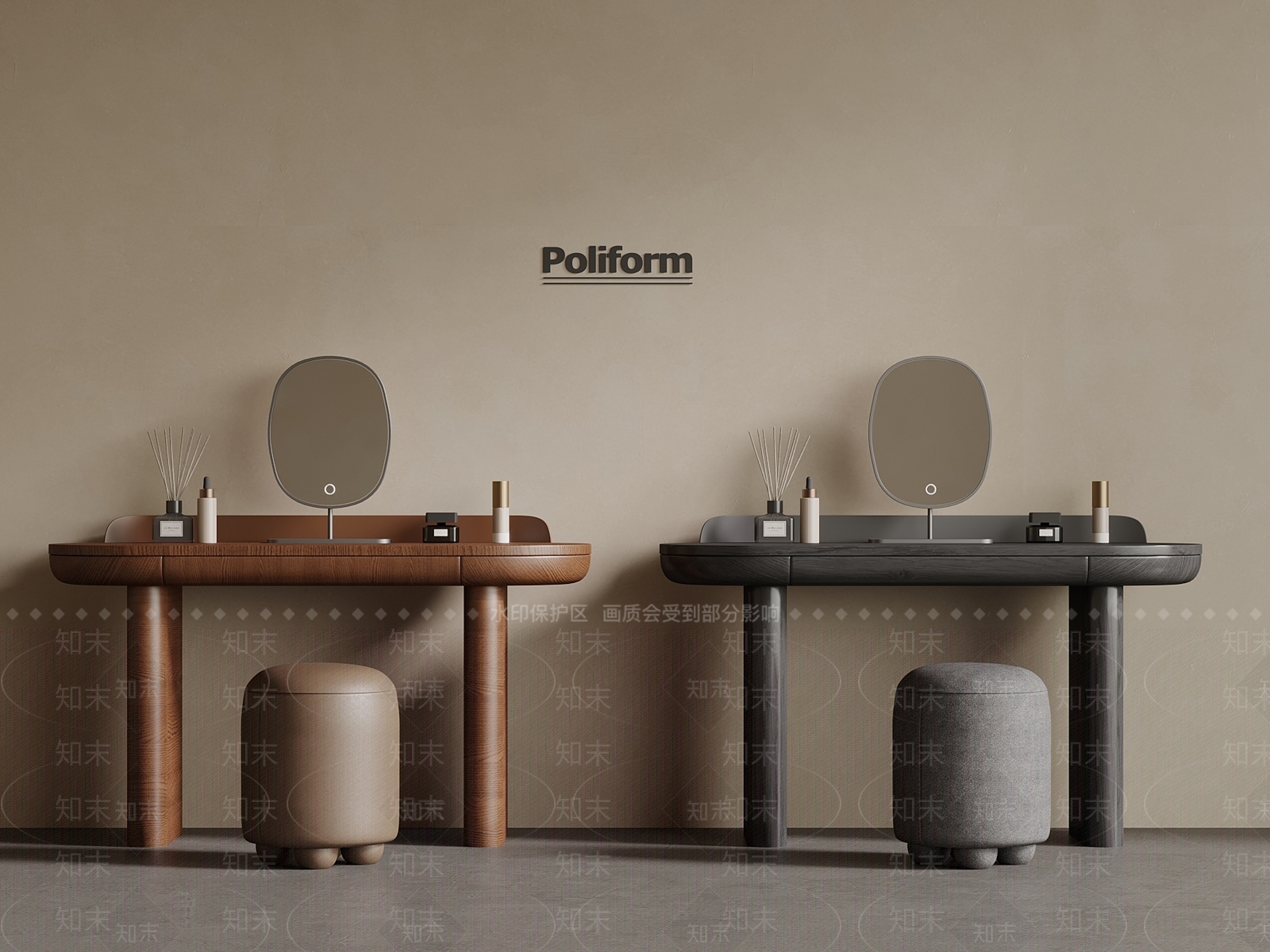 中古书桌3D模型下载【ID:1201506663】