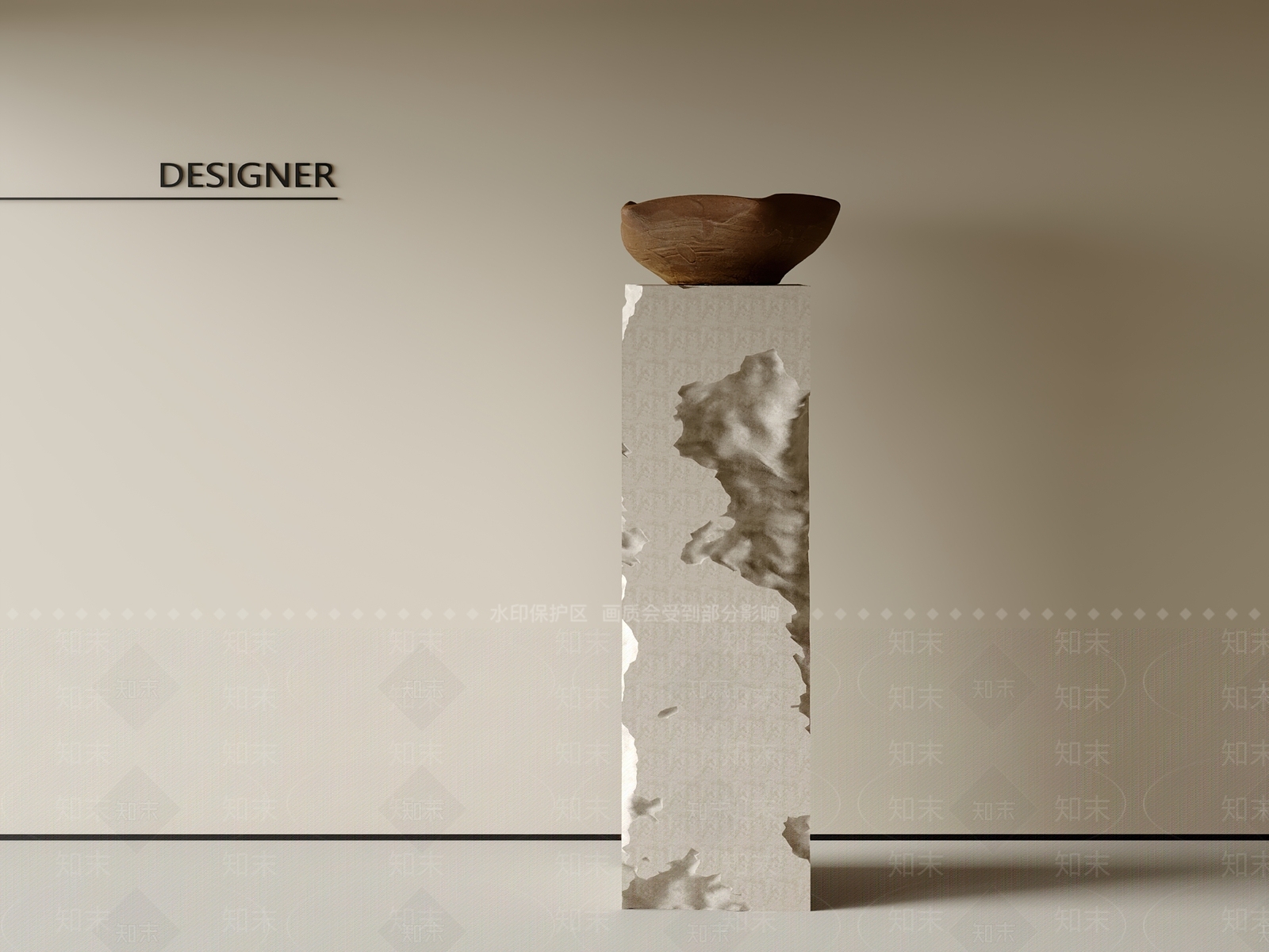 现代雕塑摆件3D模型下载【ID:1201509832】