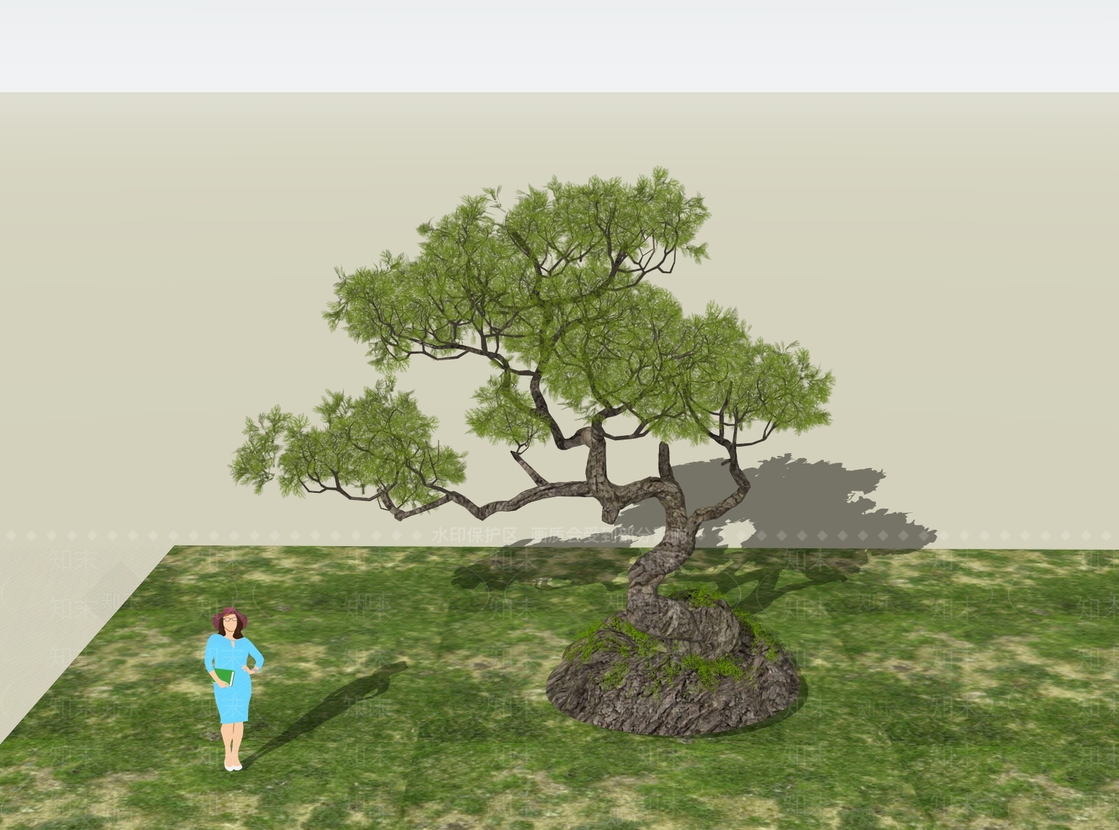 乔木SU模型下载【ID:1201514806】