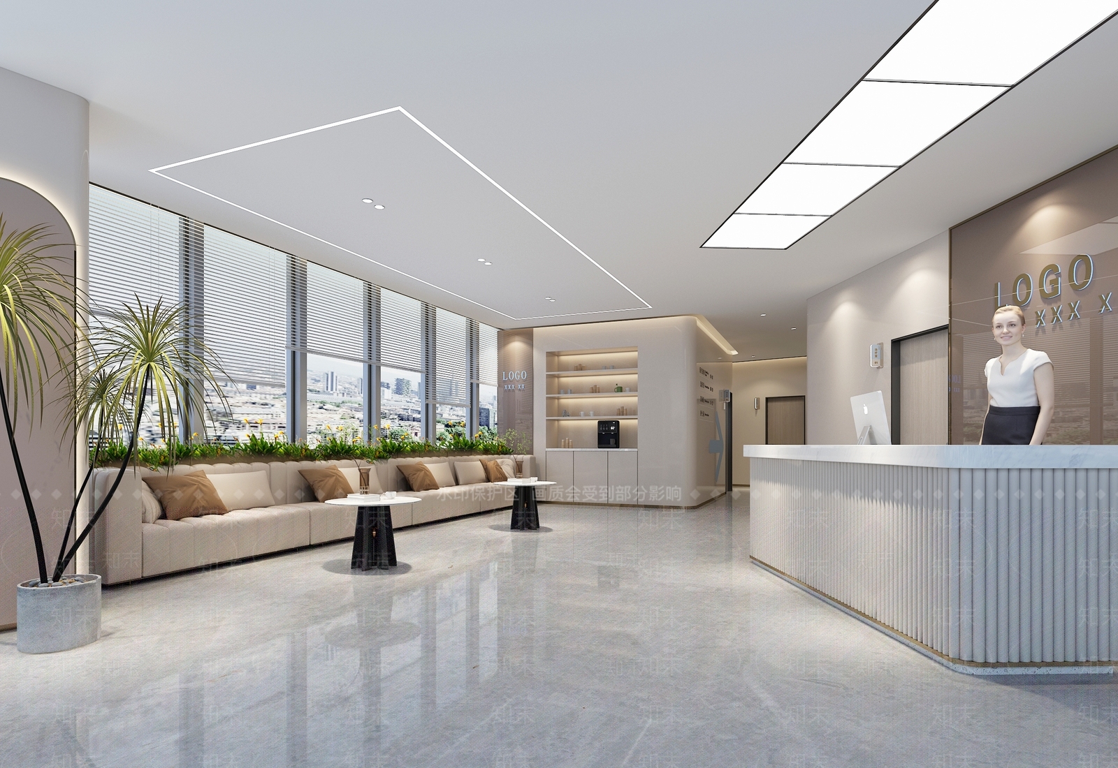 现代美容院3D模型下载【ID:1201514959】