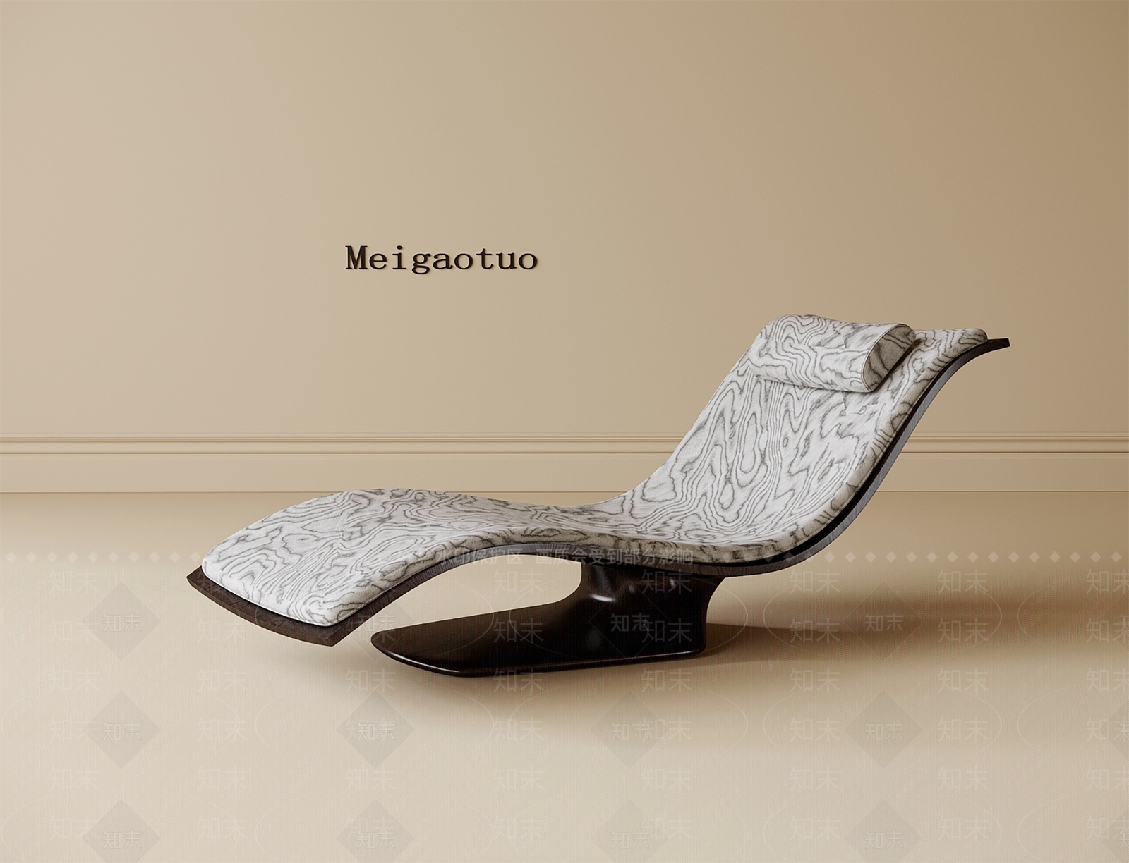 现代躺椅3D模型下载【ID:1201516769】