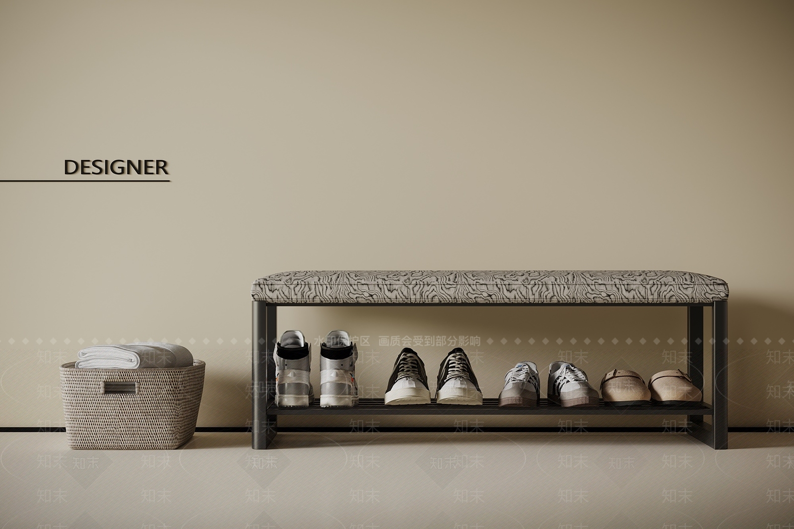 现代其他凳子SU模型下载【ID:1201519186】