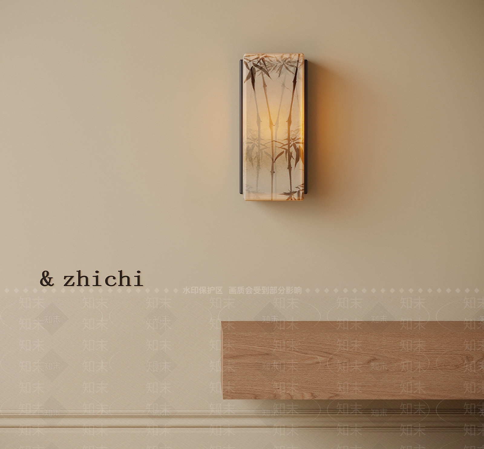 新中式中式壁灯SU模型下载【ID:1201519204】