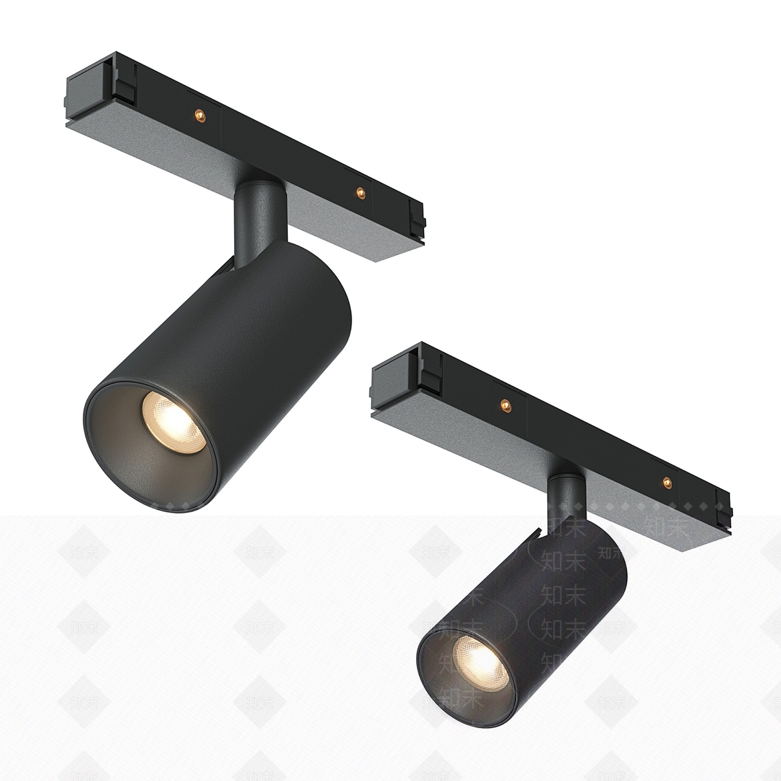 现代简约射灯3D模型下载【ID:1201521089】