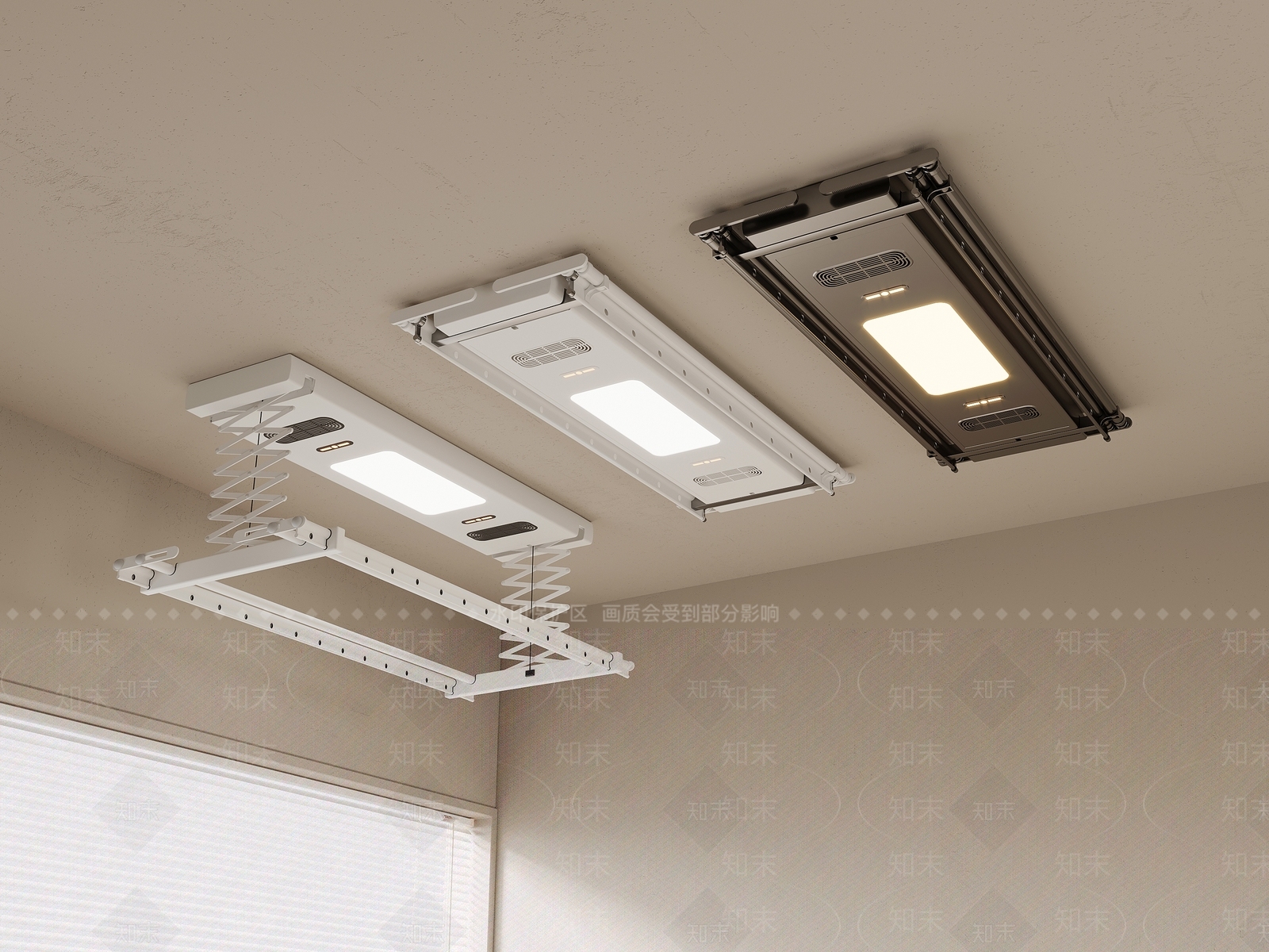 晾衣架3D模型下载【ID:1201529630】