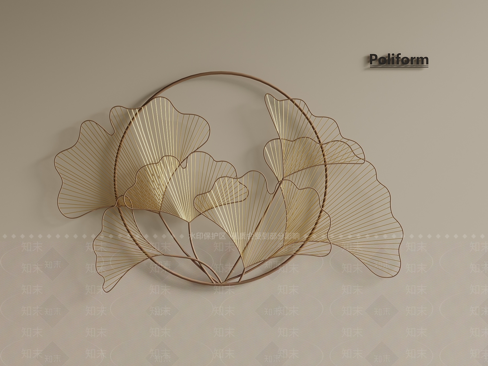 新中式中式挂件3D模型下载【ID:1201530787】