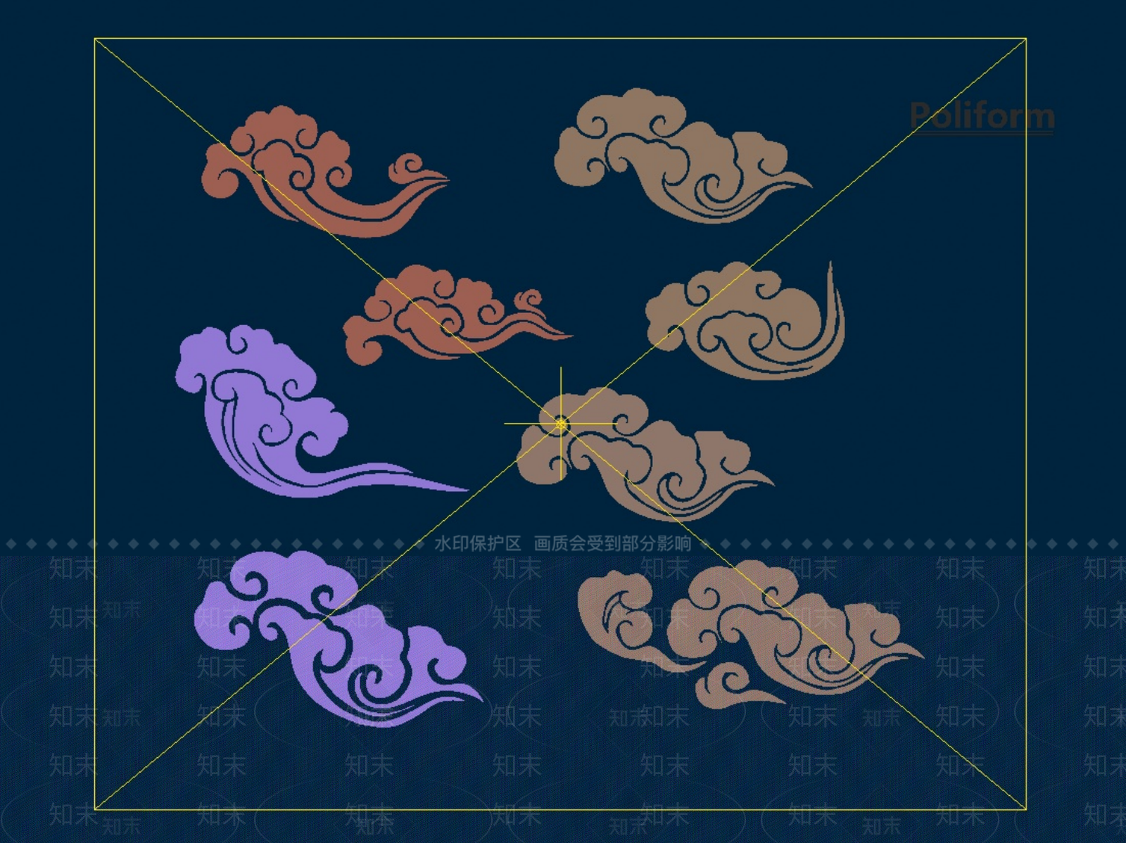 新中式中式挂件SU模型下载【ID:1201531843】