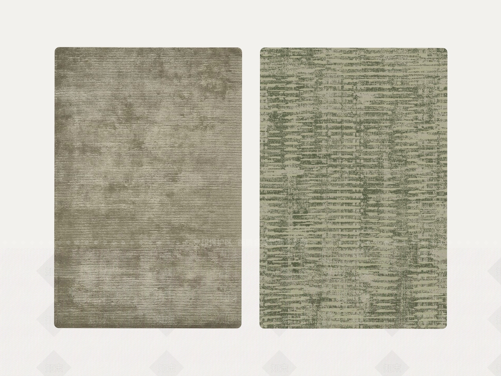 现代新中式地毯3D模型下载【ID:1201534848】